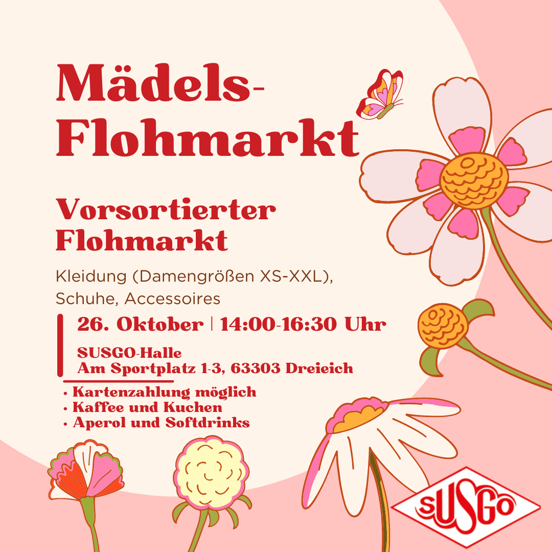 Zweiter SUSGO-Mädelsflohmarkt!