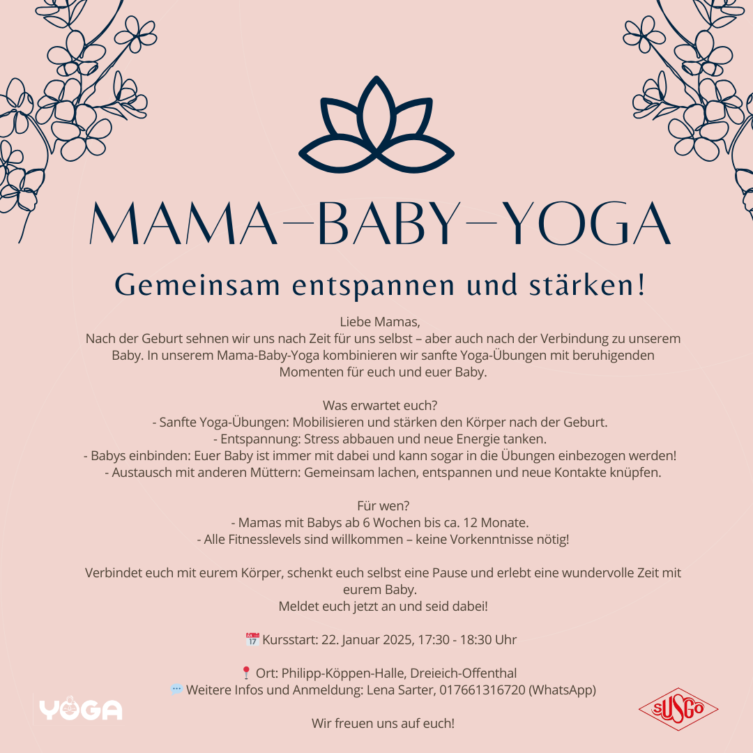 Mama-Baby-Yoga: Gemeinsam entspannen und stärken!