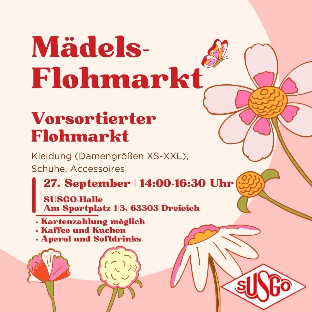 4. SUSGO-Mädelsflohmarkt